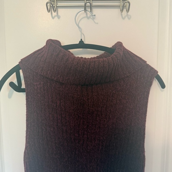Faded Glory Burgundy Knit Sweater - Picture 4 of 9